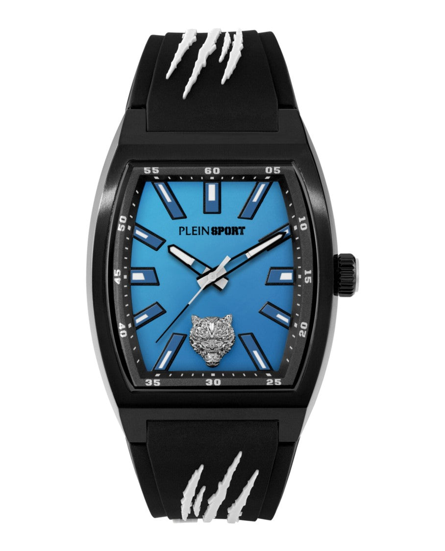 Plein Sport Quartz Movement Watch With Blue Sunray Dial