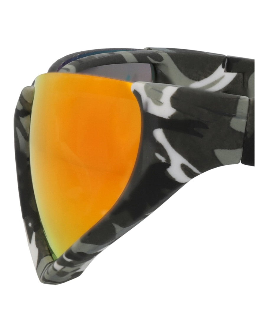 Balenciaga Shield-Frame Bio Injection Rilsan Sunglasses