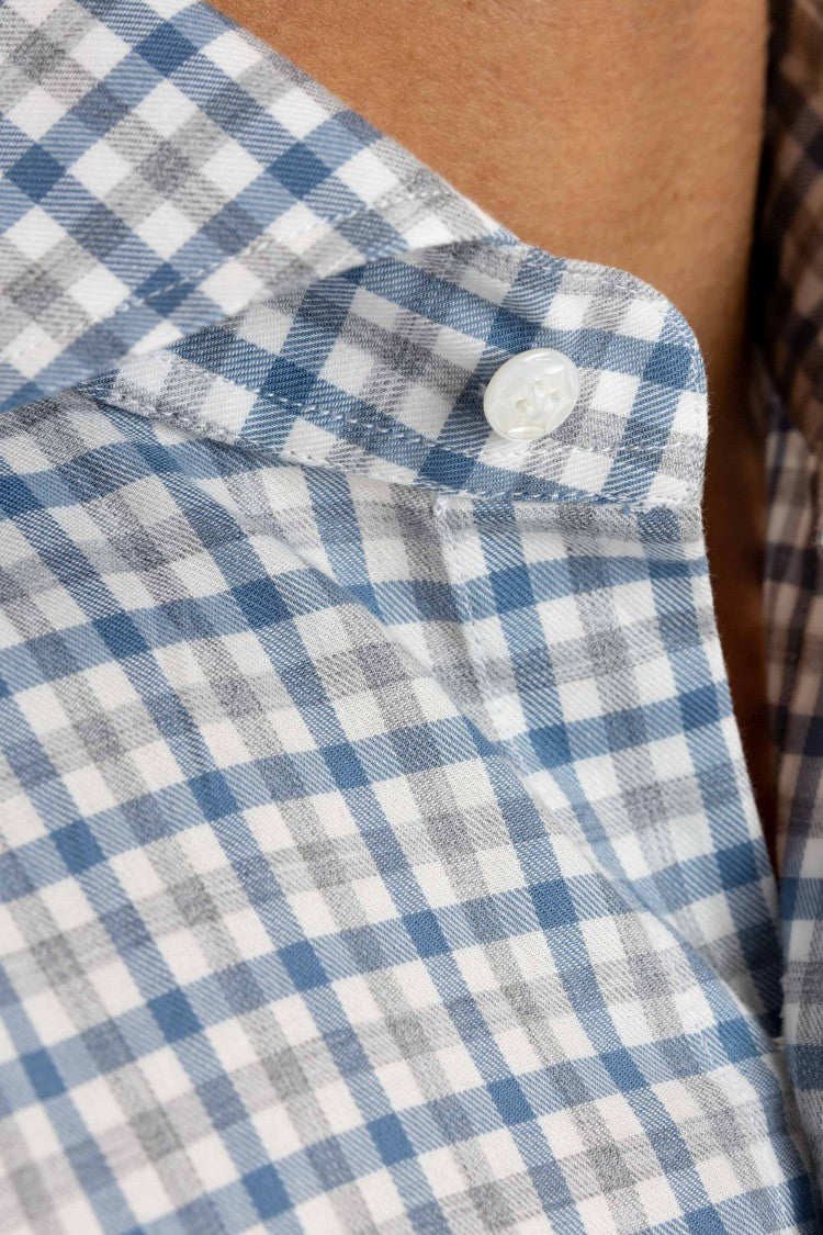 Barba Micro Check Dandylife Shirt