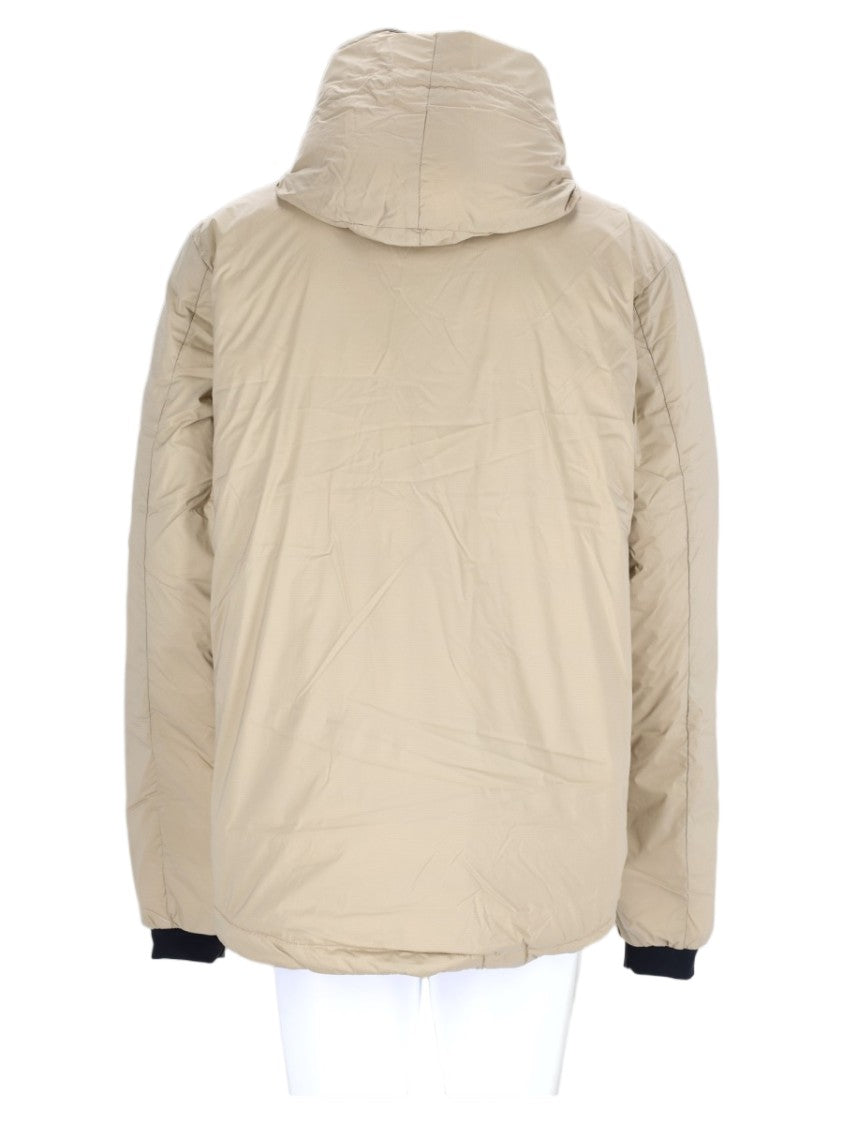 Canada Goose Green Padded High Collar Zip-Through Jacket