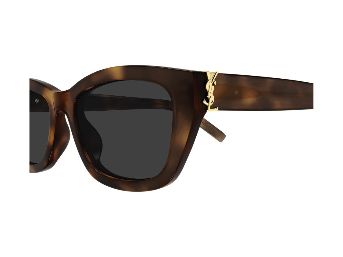 Saint Laurent Sl M153 Oversized Square Tortoiseshell Sunglasses