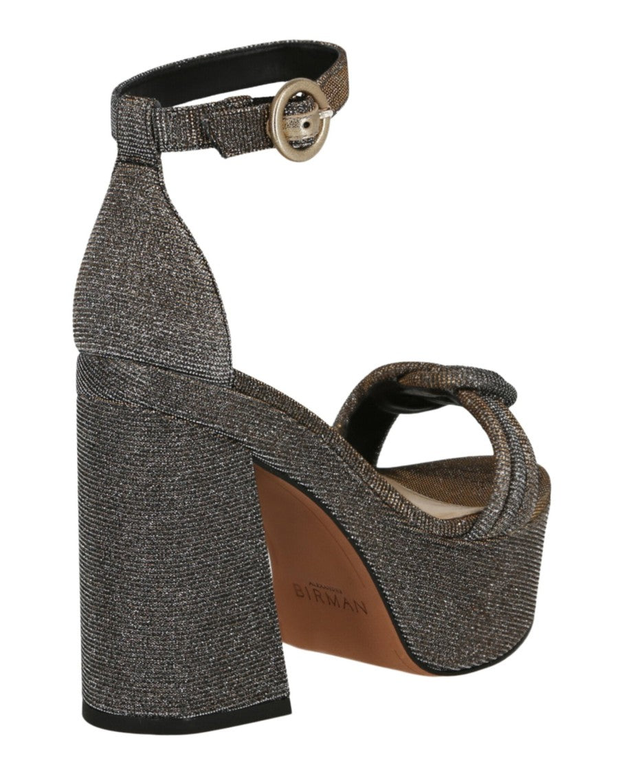 Alexandre Birman Vicky Ankle Wrap Platform Sandals