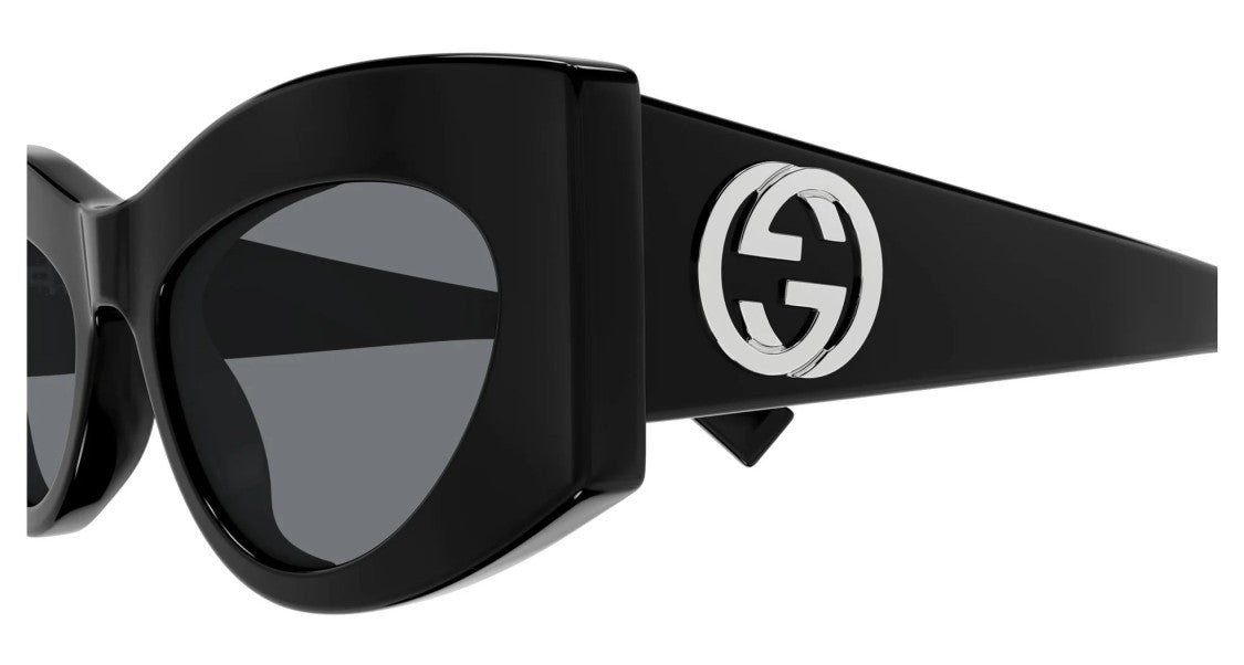 Gucci Sunglasses Gucci Gg1843s 001 Black Black Smoke 53/20/140