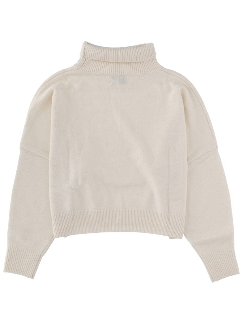 Loulou De Saison Cropped Luke Wool-Cashmere Turtleneck Knitwear