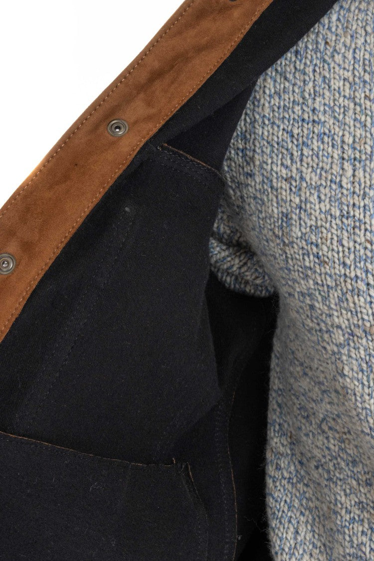 Salvatore Santoro Suede Trucker Jacket
