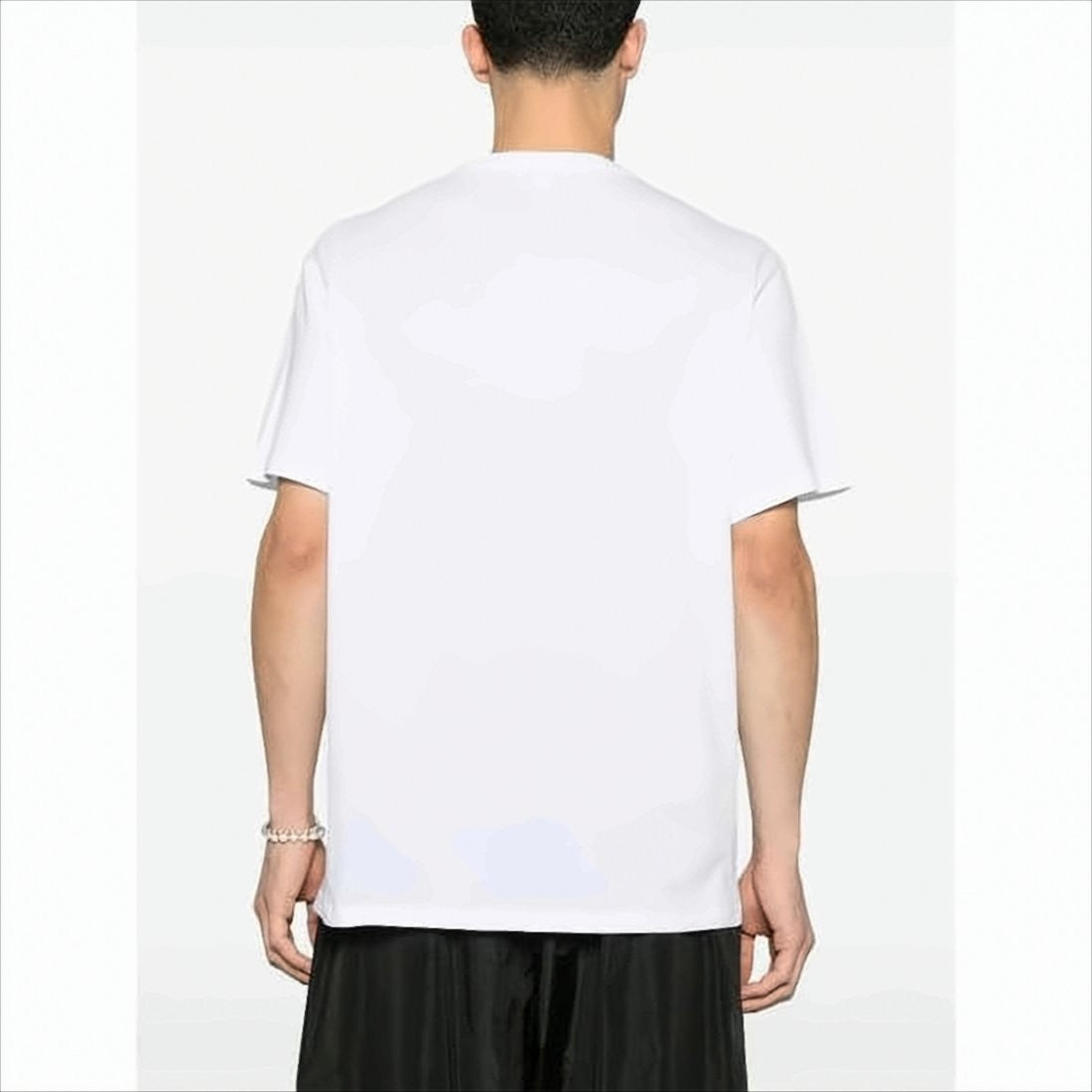 Alexander Mcqueen Short-Sleeve Crew Neck T-Shirt With Bold Logo