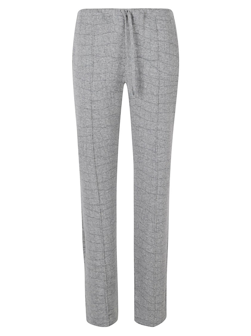 Tom Ford Straight-Leg Trousers With Subtle Checkered Pattern