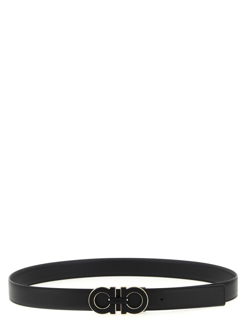 Ferragamo Gancini' Reversible Belt