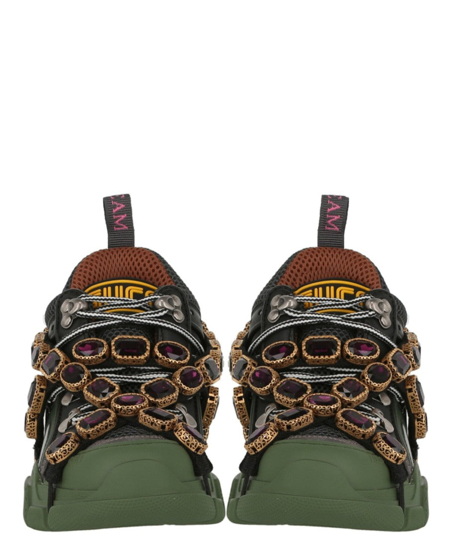 Gucci Flashtrek Chunky Leather Sneakers