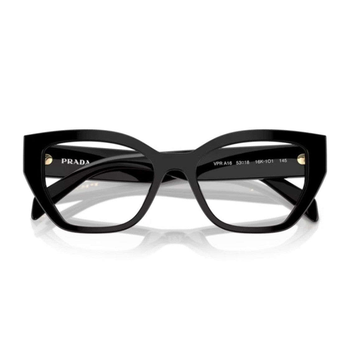 Prada Black Pr A16v Acetate Cat-Eye Sunglasses