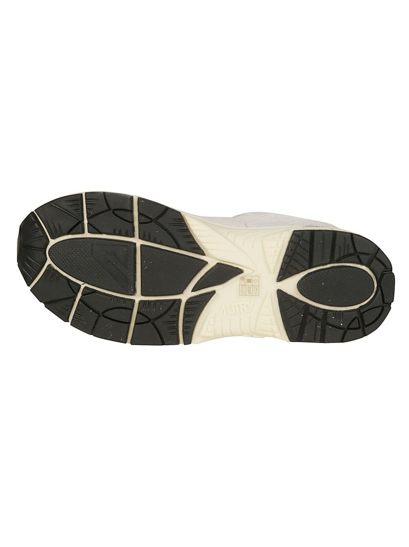 Autry Hyperway Suede-Blend Low Sneakers