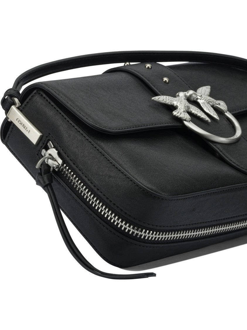Pinko Leather Shoulder Bag
