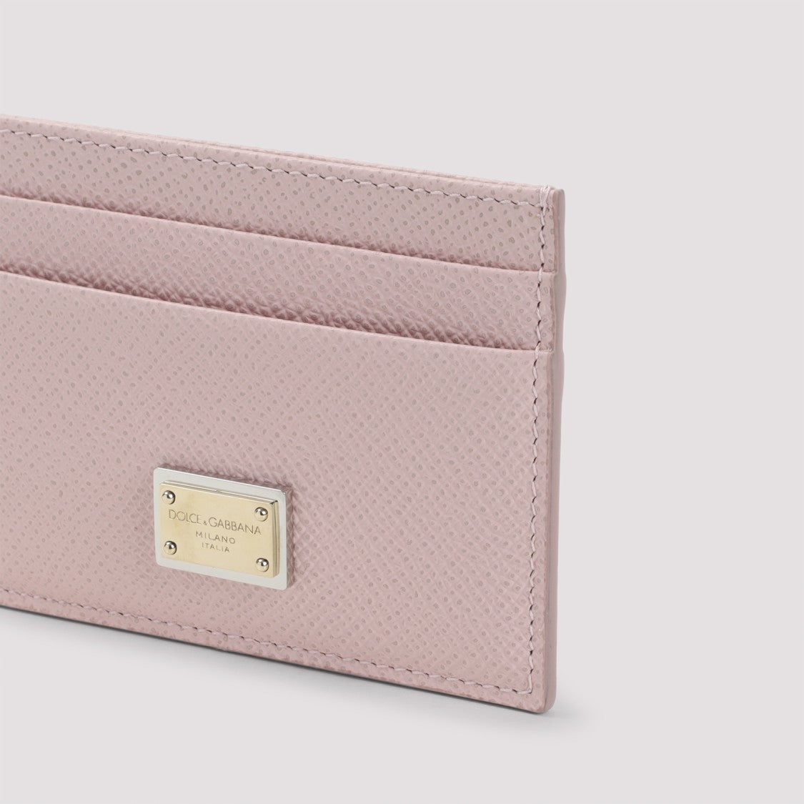 Dolce & Gabbana Pink And Purple Calf Leather Wallet 10X7.5X0.5Cm