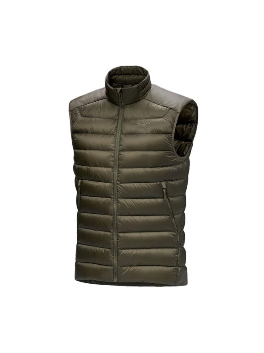 Arc'teryx Quilted Sleeveless Vest With High Collar And Functional Zipper Pockets