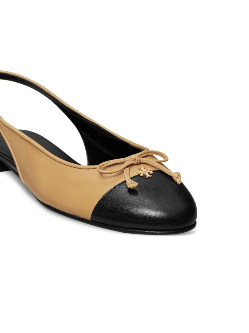 Tory Burch Slingback Flat Shoes With Pointed Toe