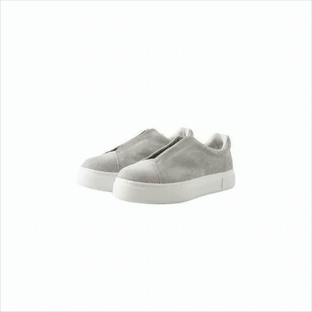 Eytys Minimalist Slip-On Sneakers With Suede Upper