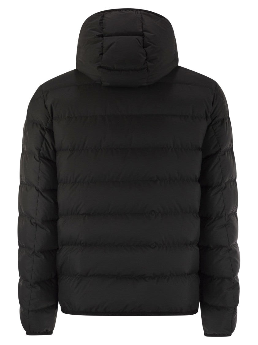 Moncler Montbrocq - Short Down Jacket With Hood