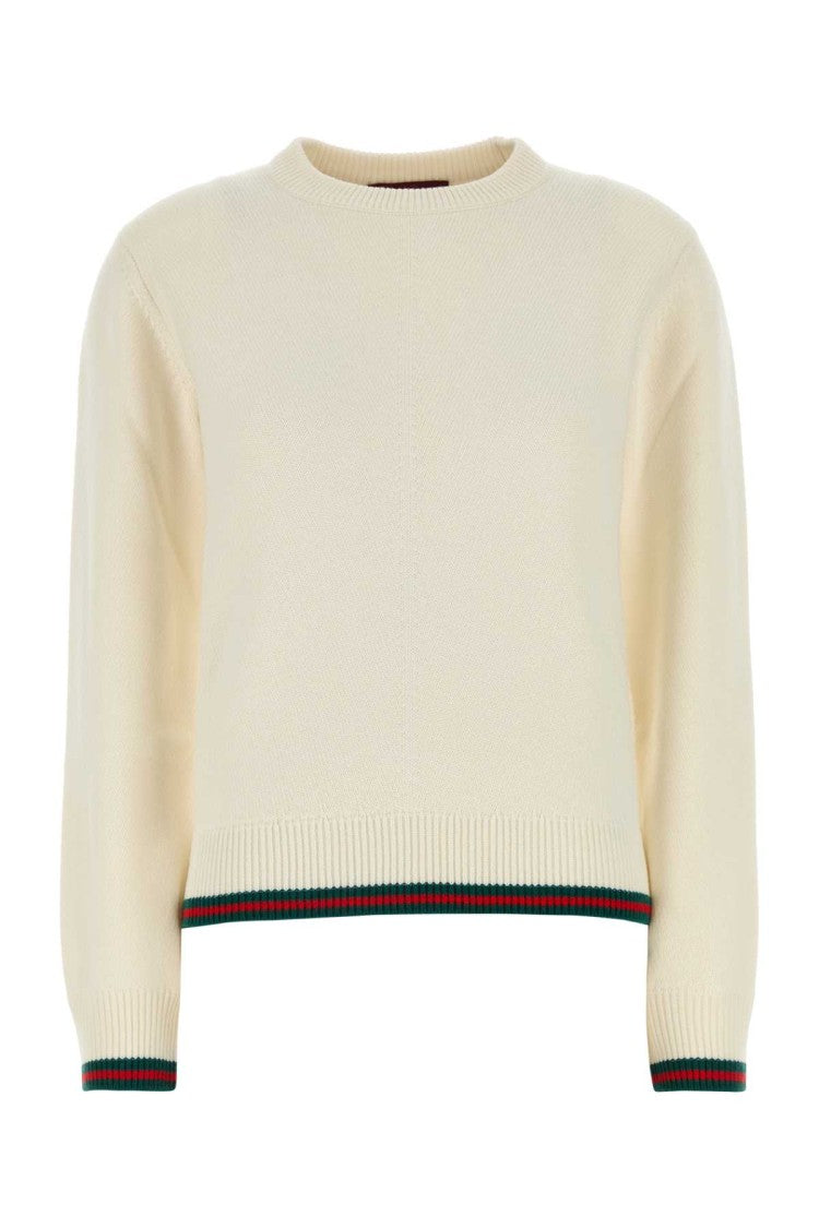 Gucci Ivory Wool Blend Sweater