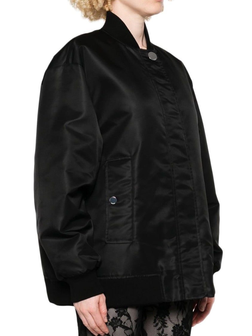 Max Mara Smooth Polyamide Bomber Jacket