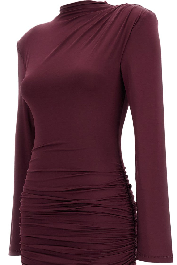 Rotate Drapey Mini Dress