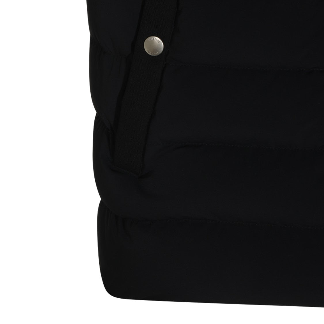 Mackage Black Quilted Sleeveless High Collar Nylon Down Jacket
