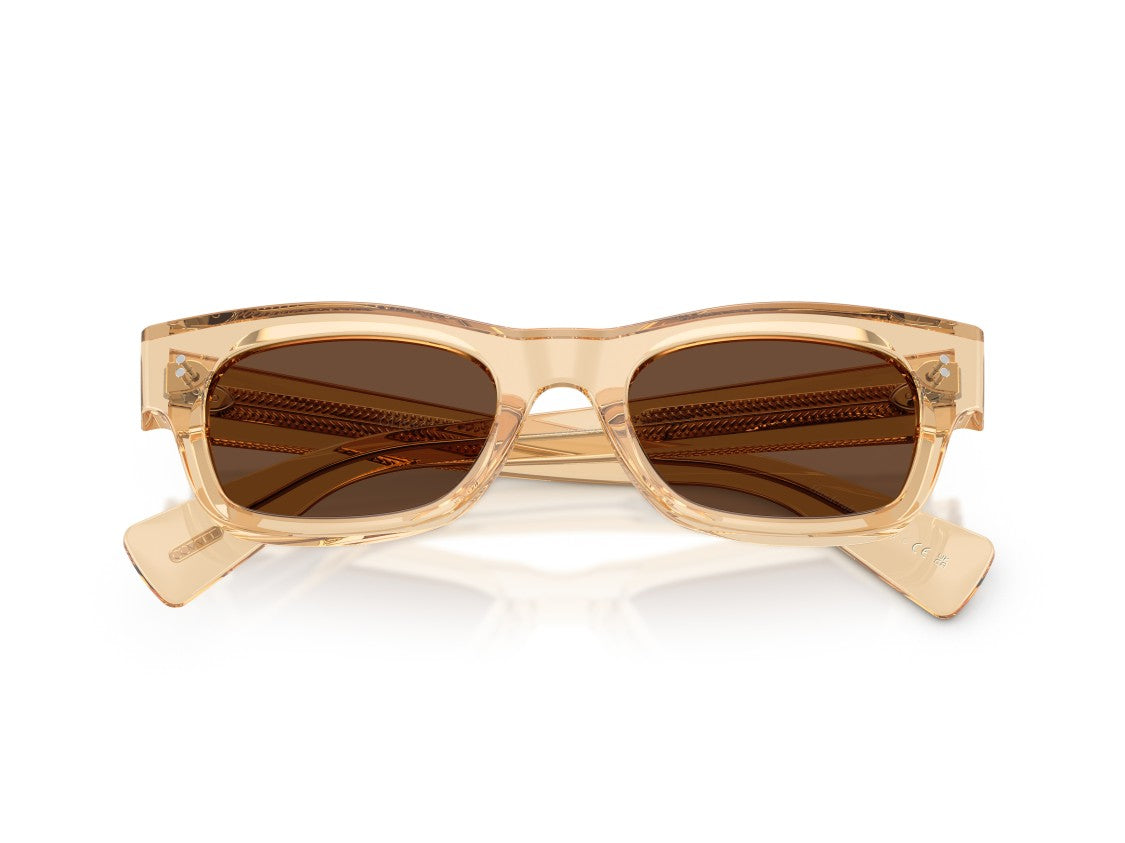 Oliver Peoples 0Ov5609su Translucent Acetate Brown Lens Sunglasses