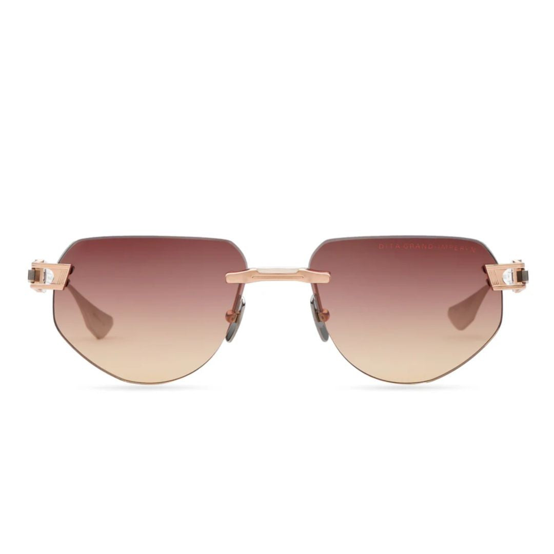 Dita Grand-Imperyn Rimless Geometric Sunglasses With Gradient Lenses
