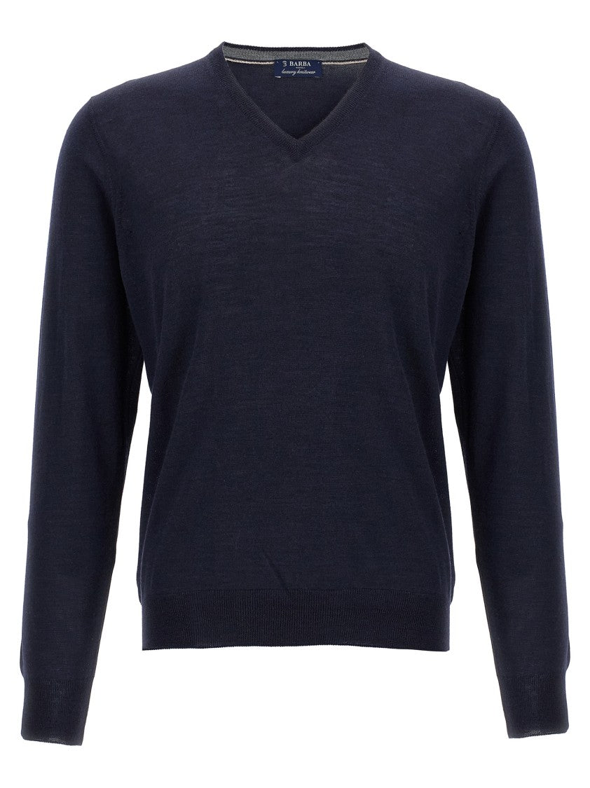 Barba Wool And Silk Sweater