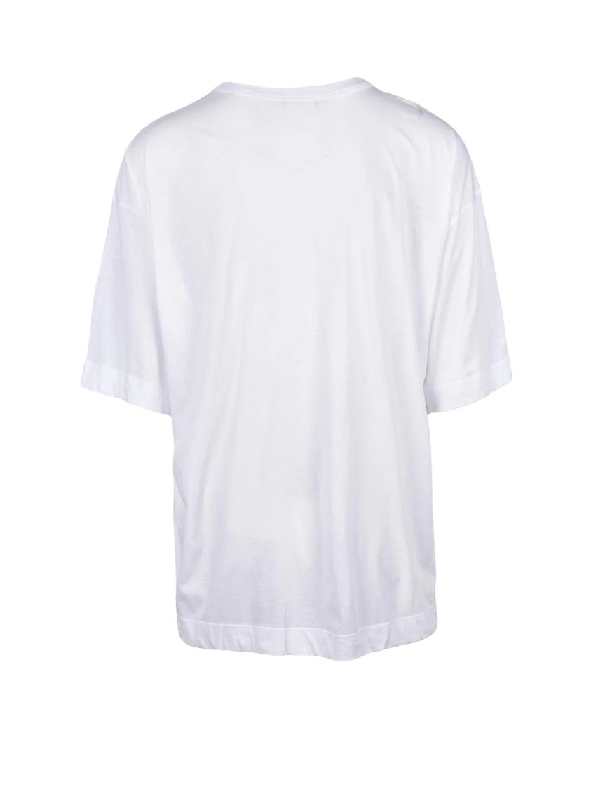 Dries Van Noten Relaxed-Fit Cotton T-Shirt With Floral Graphic
