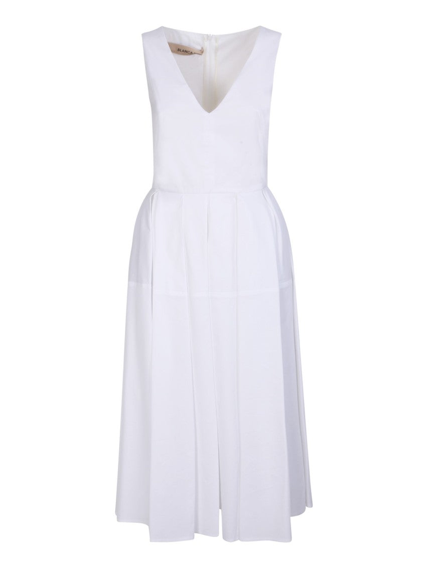 Blanca Vita White Aster Dress
