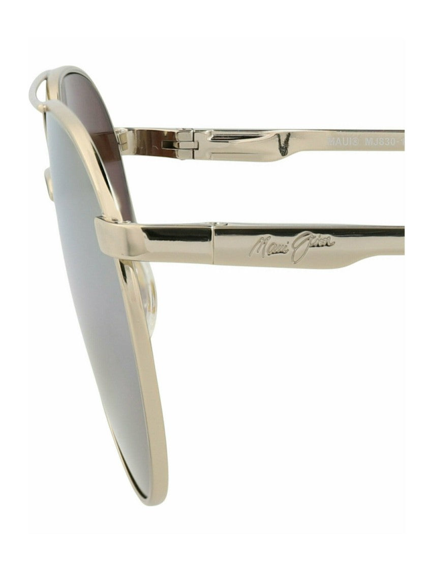Maui Jim Aviator-Frame Monel Sunglasses