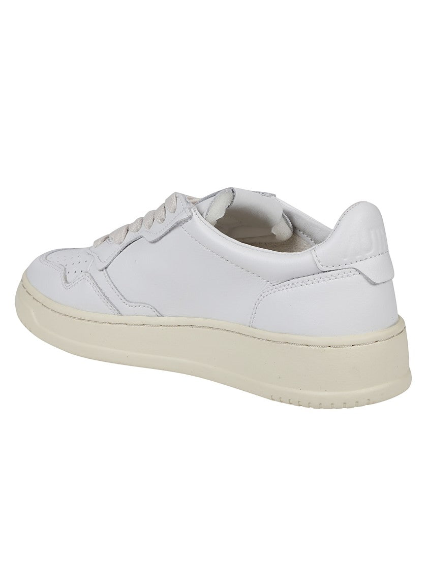 Autry Medalist Low Perforated Leather Sneakers