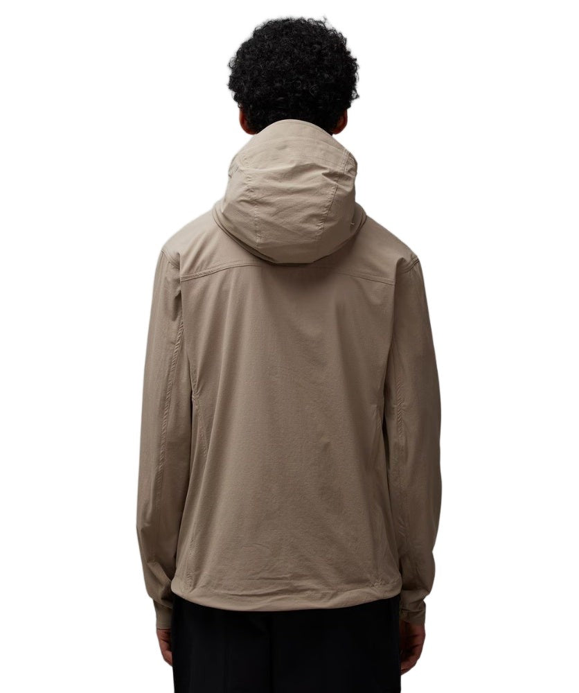 Parel Studios Beige Teide Nylon-Blend Ripstop Jacket
