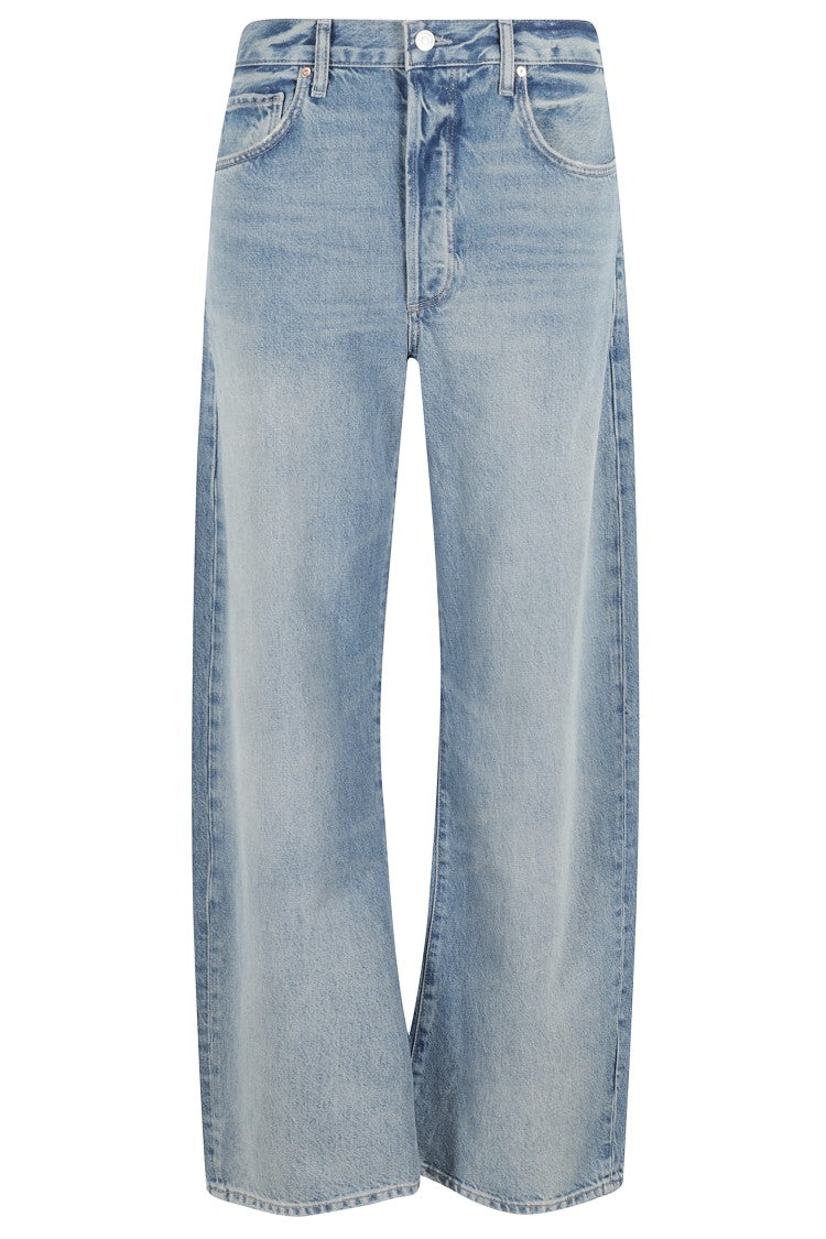 Paige Wide-Leg Jeans With Classic 5-Pocket Design