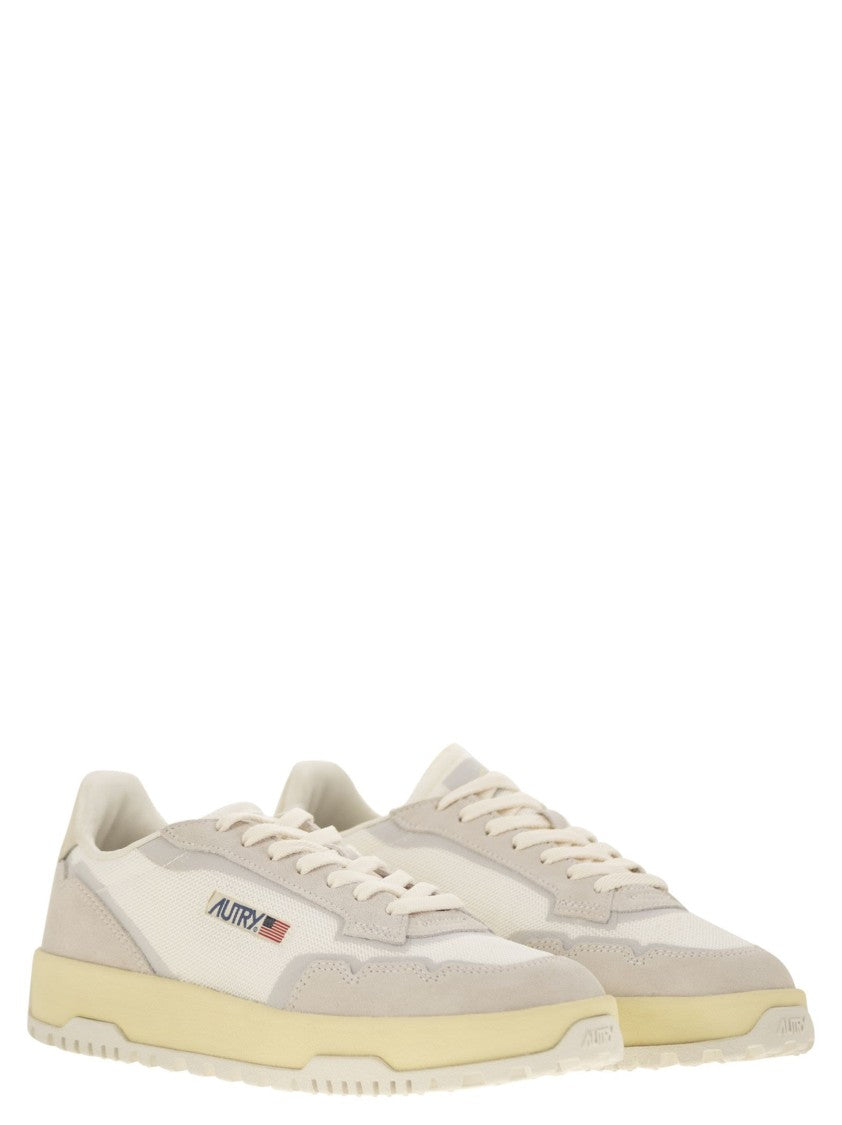 Autry Wildpace - Fabric And Suede Trainers