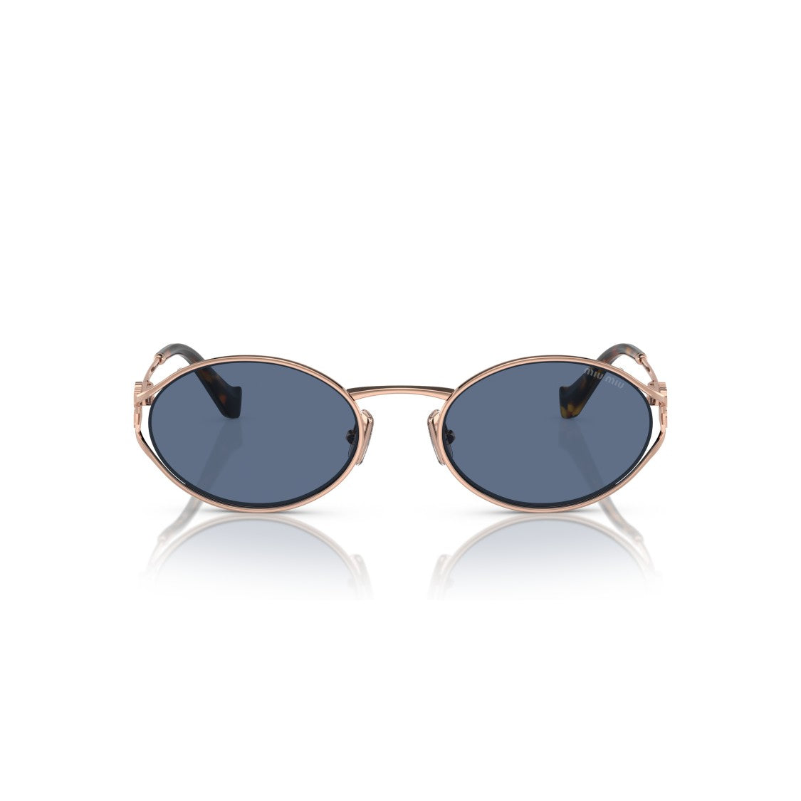 Miu Miu 0Mu 52Ys Oval Sunglasses