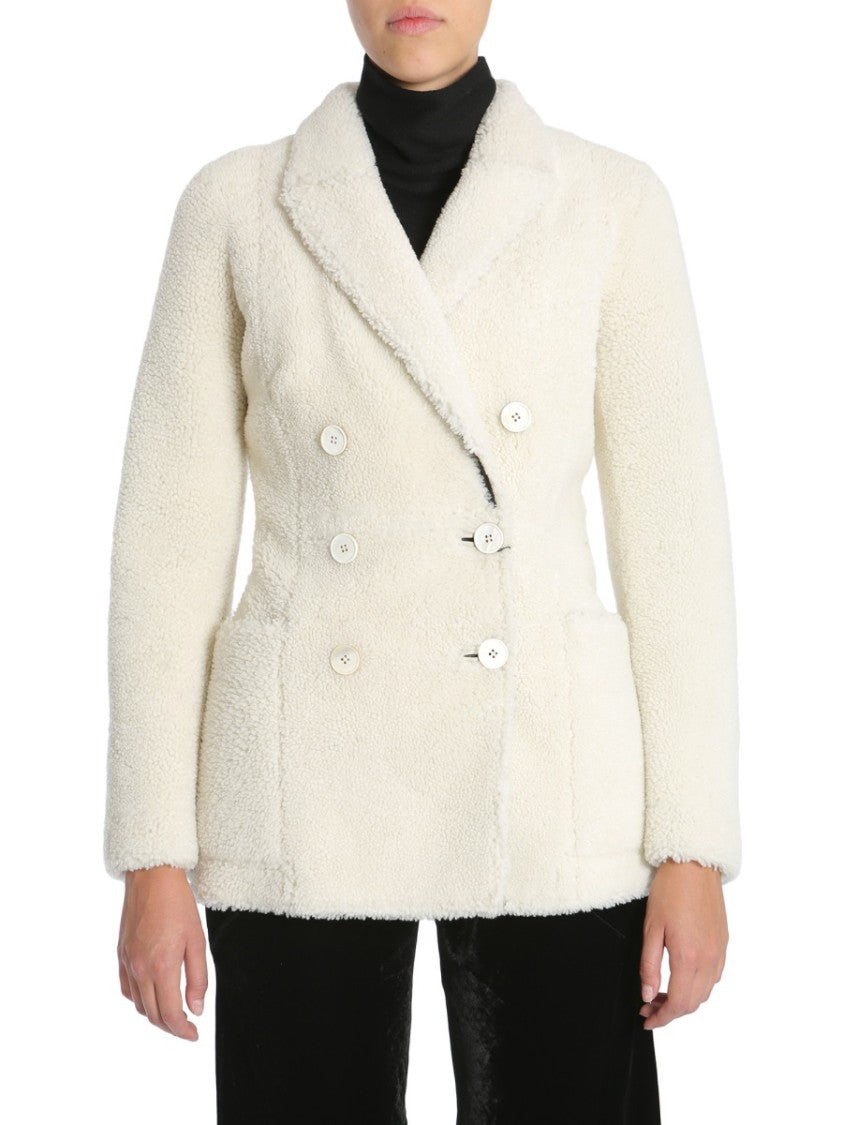 Alexander Mcqueen Double Breasted Coat