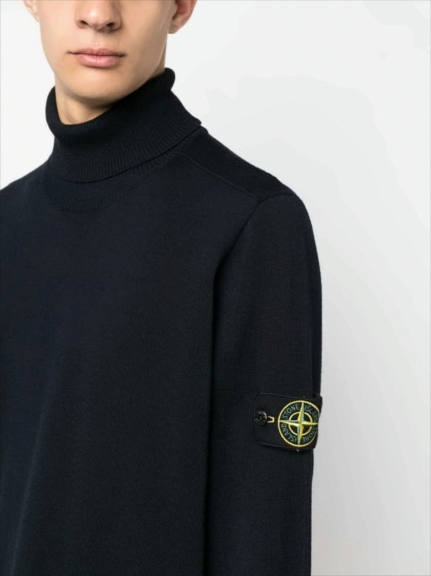 Stone Island Fine Knit Turtleneck Sweater
