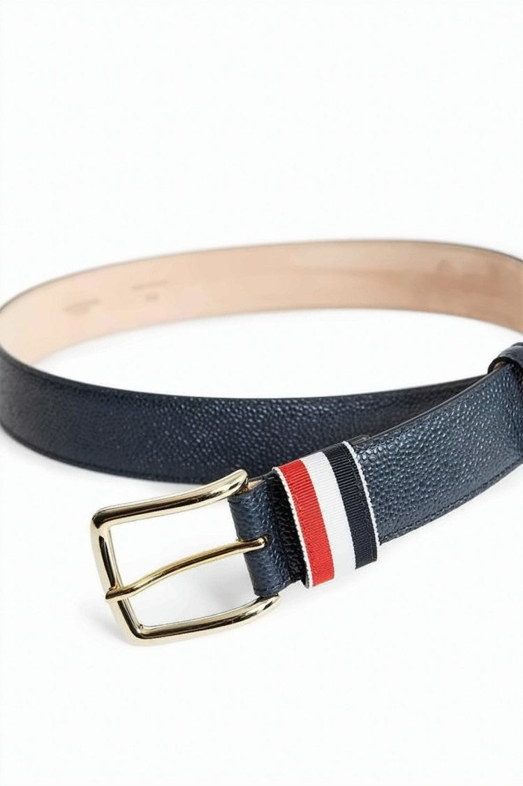 Thom Browne Textured Calf Leather Belt