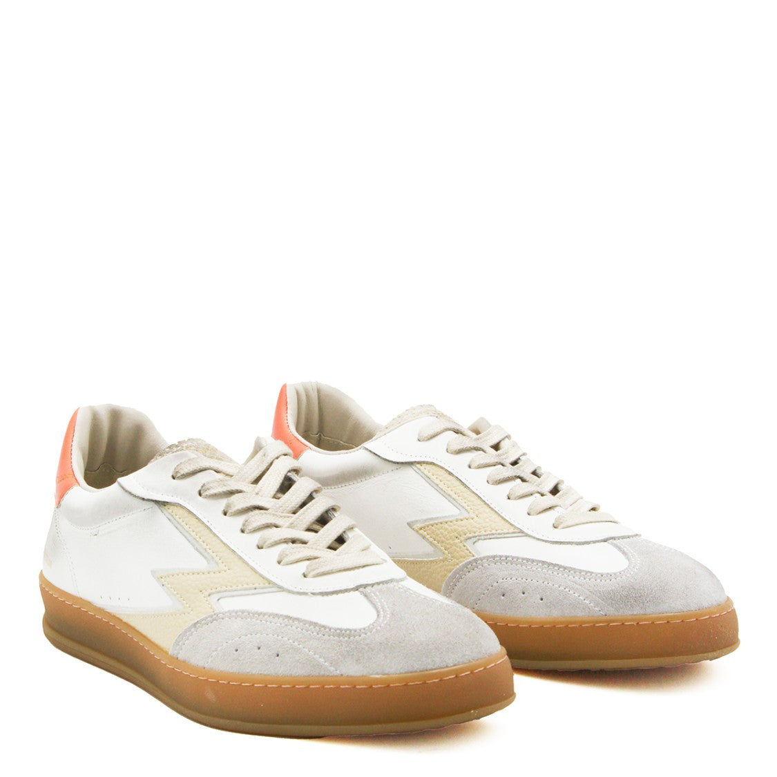 Moaconcept White Leather Club Sneakers