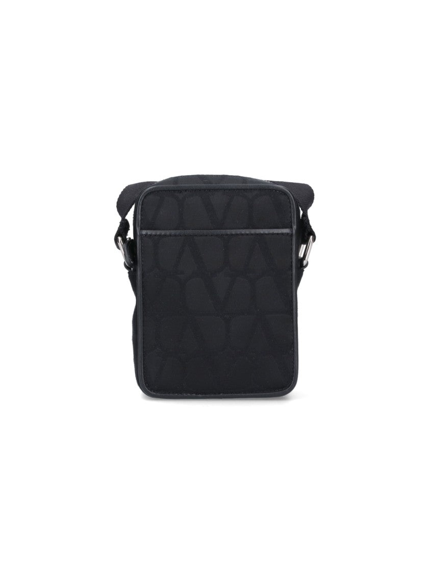 Valentino Garavani Iconographe' Crossbody Bag – Black
