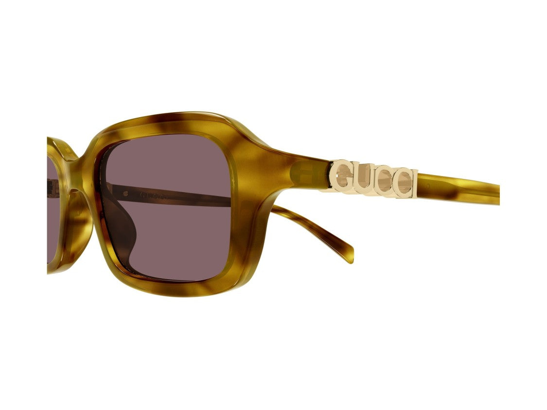 Gucci Gg2152s Tortoiseshell Bold Oversized Square Sunglasses
