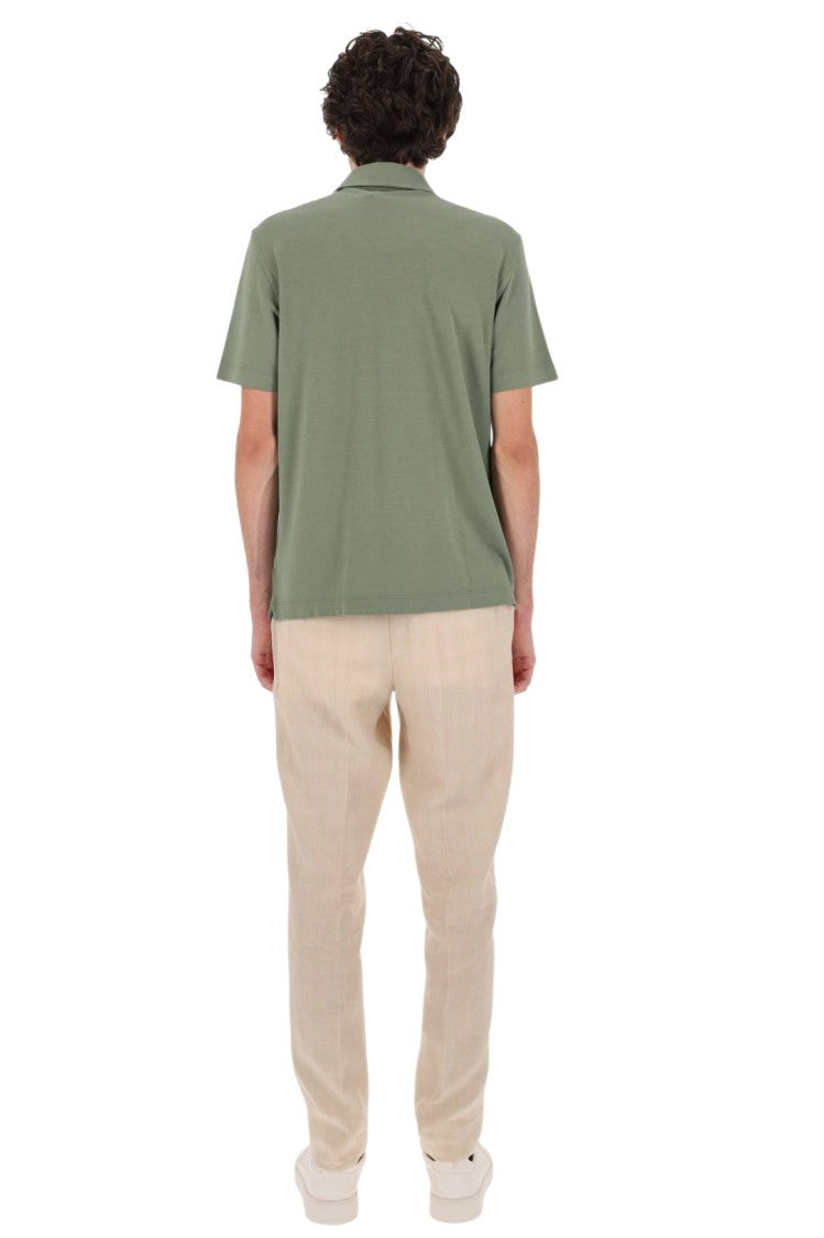 Drumohr Ice Cotton Polo Shirt