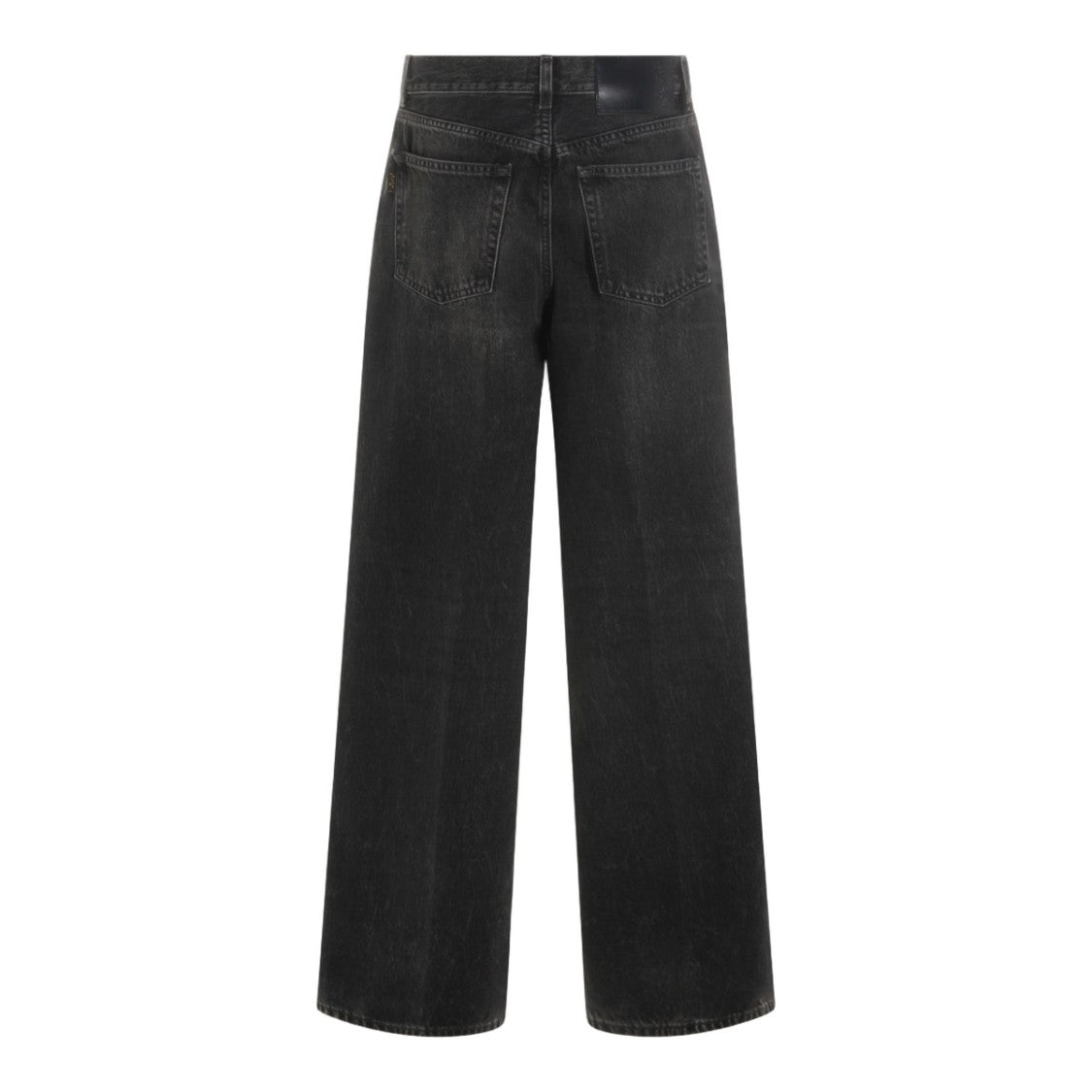 Haikure High-Waisted Wide-Leg Jeans With Vintage Wash