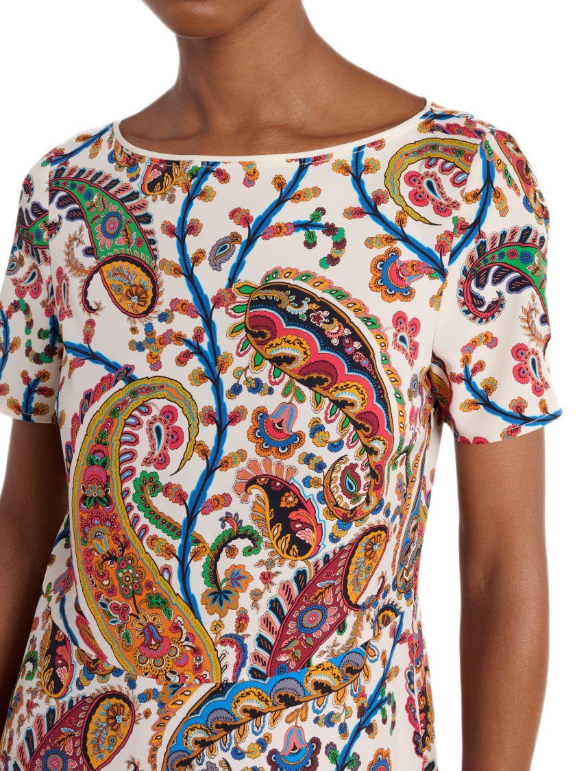 Etro Multicolor Paisley Print Regular Dress