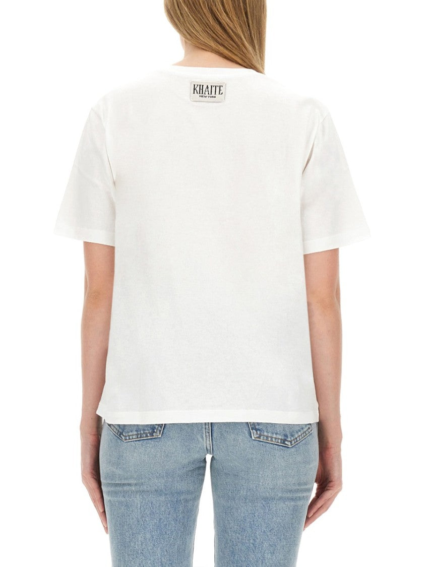 Khaite Regular Fit Cotton T-Shirt