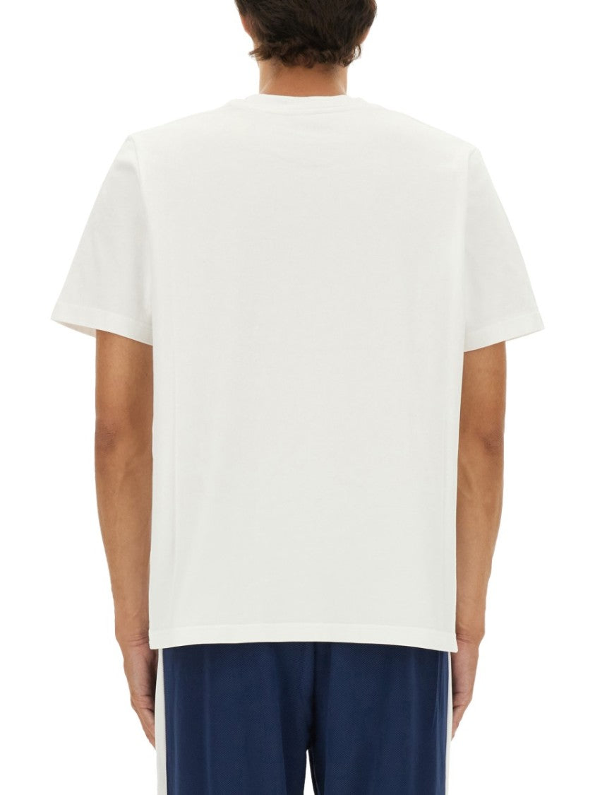 Casablanca Organic Cotton Graphic Print Crew Neck T-Shirt