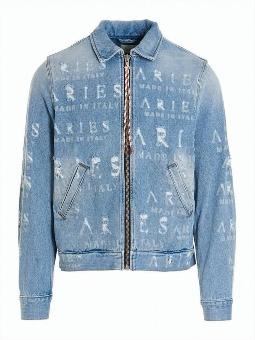Aries Arise Light Blue Denim Jacket