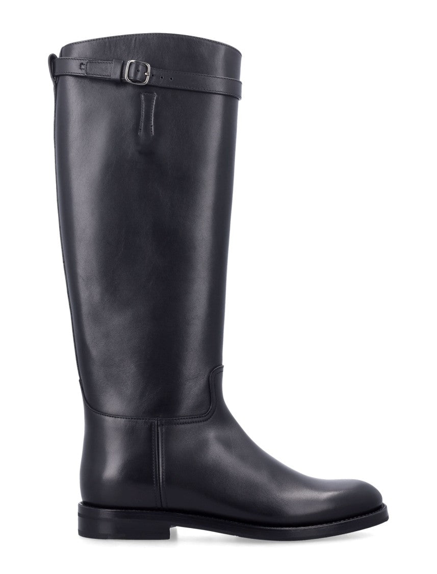 Church's Black Smooth Leather Michelle Boots