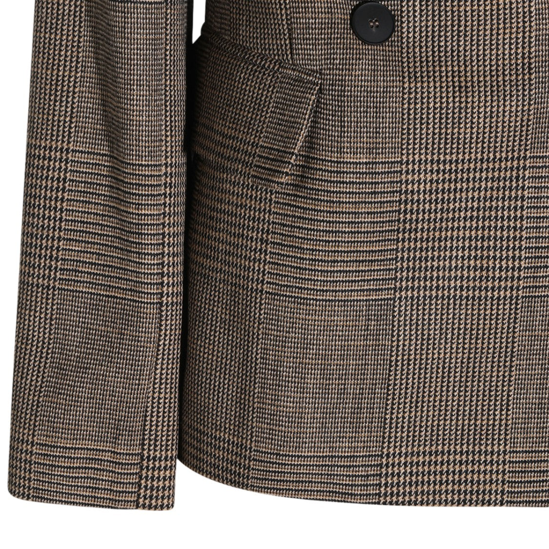 Antonelli Firenze Double-Breasted Plaid Flap Pocket Blazer